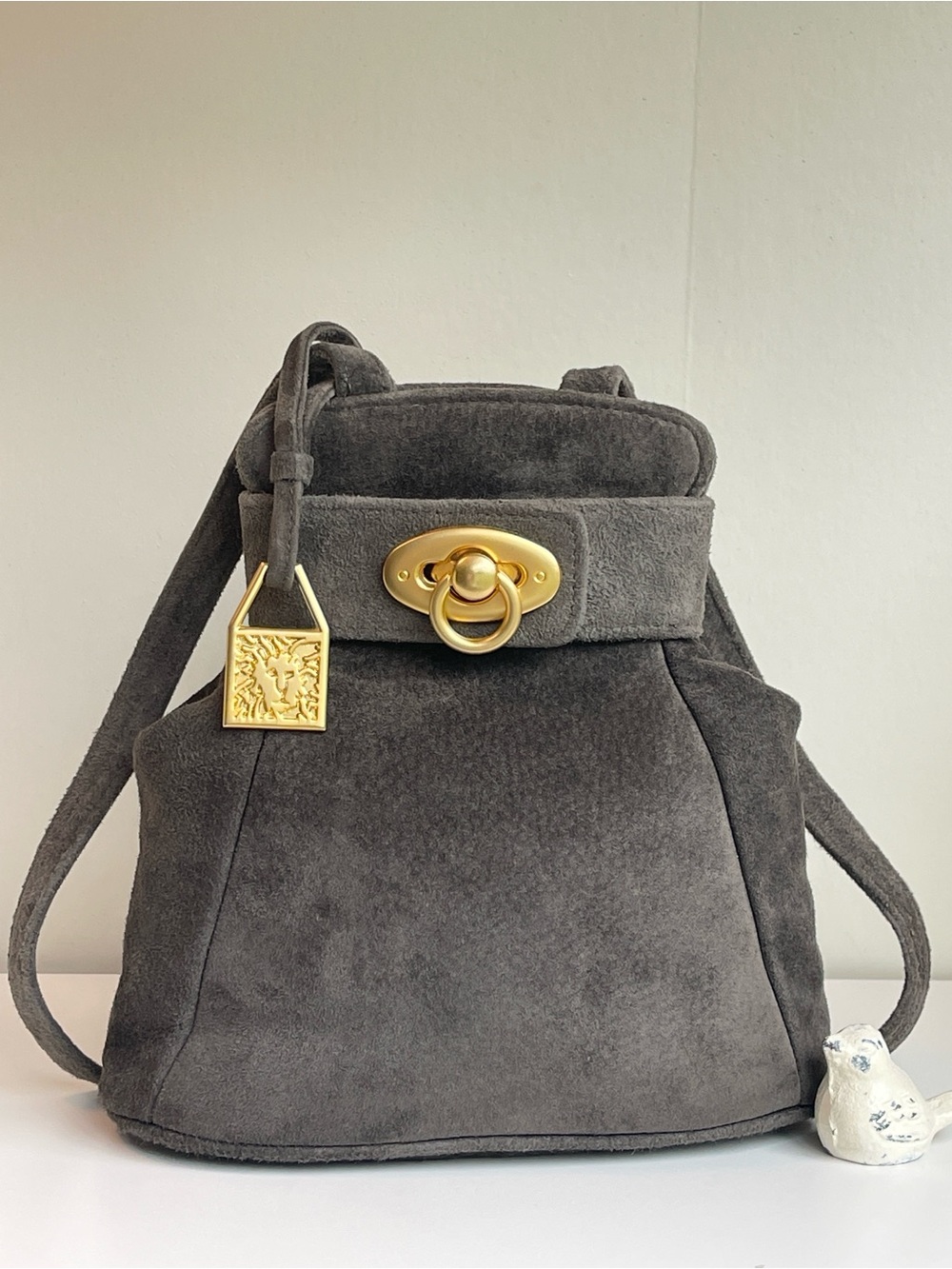 Anne Klein Vintage Genuine Leather Crossbody